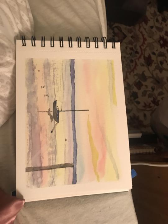 Paint along 