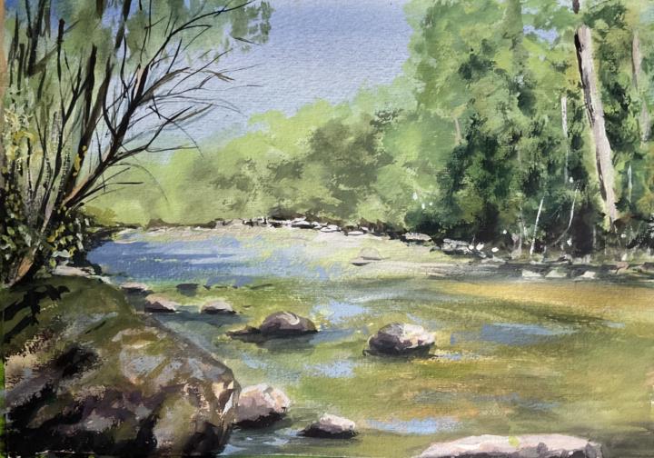 Gouache paint alongs??