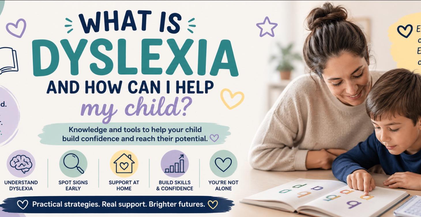 What is dyslexia and how can I help my child?