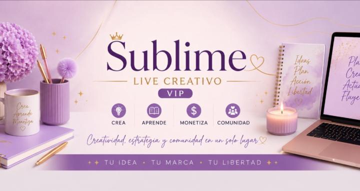 Sublime Live Creativo VIP cover
