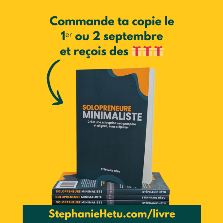Je lance mon nouveau livre aujourd'hui! 