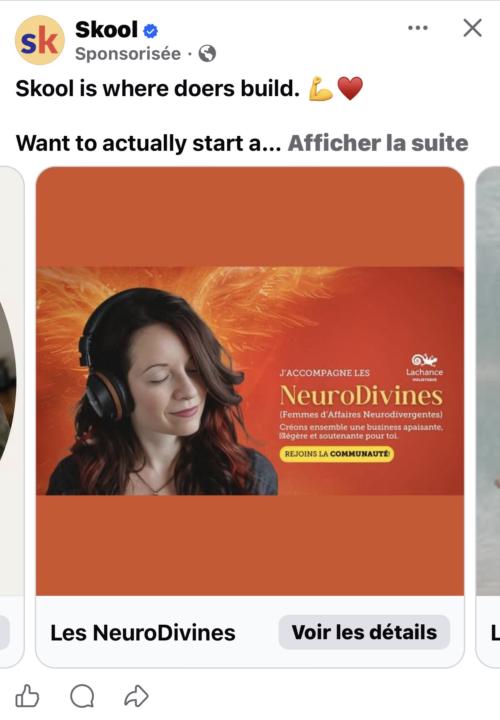 Publicité de Skool