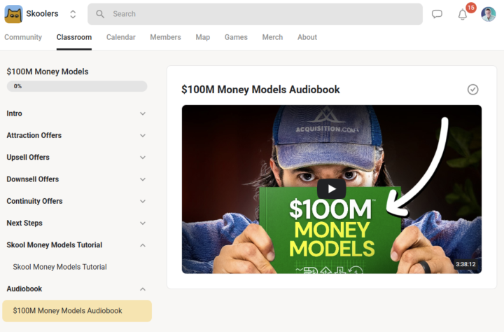 $100Million Money Models - comment accéder au cours