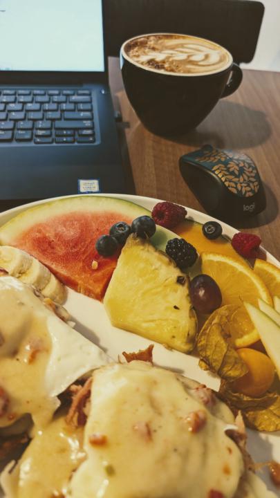 Samedi relax au café 