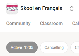1200 skoolers francophones 🎉