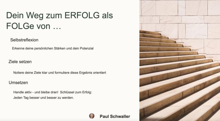 🏃‍♂️Mach den ersten Schritt ...