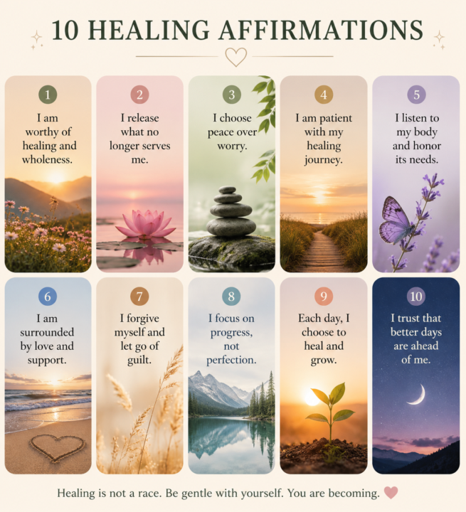 10 healing affirmations 