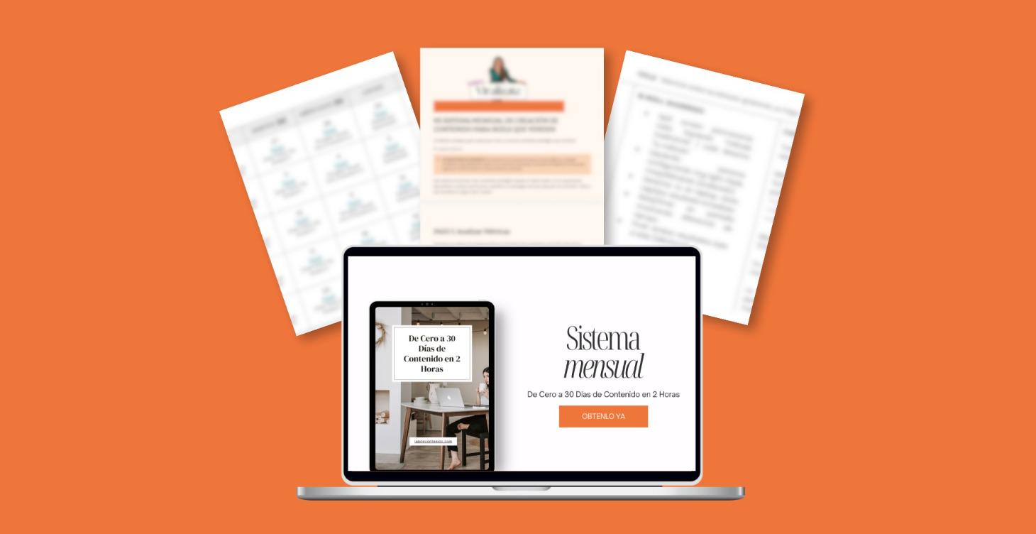 Sistema Mensual: 30 Días de Contenido en 2 Horas
