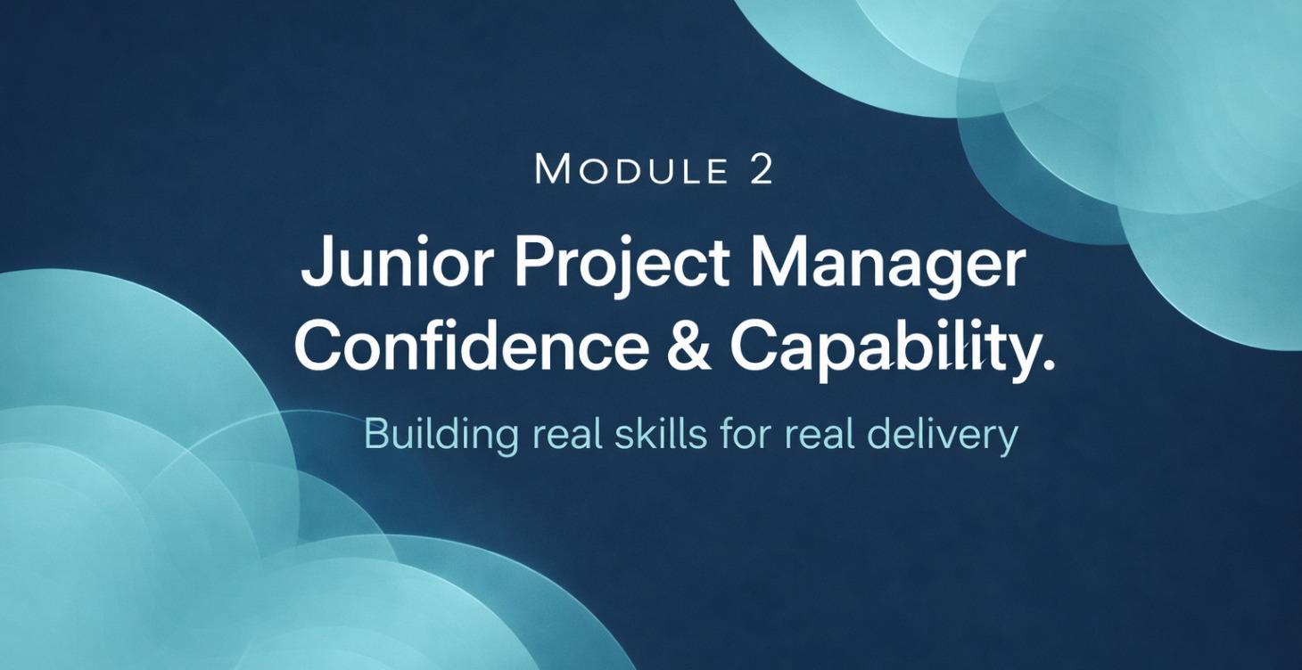 Junior Project Manager Confidence & Capability