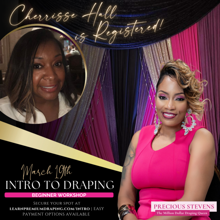 Welcome to the Intro Class, Cherrisse!