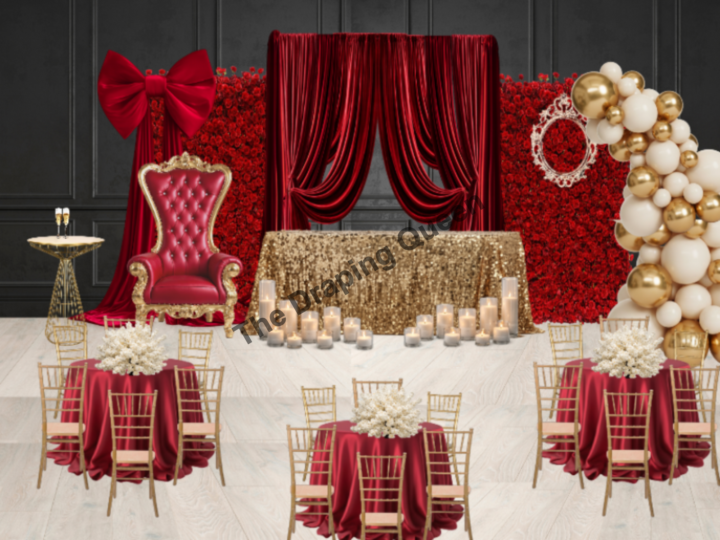 PDS Template of the week: Red Velvet Rose Intimate Affair