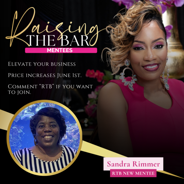 Ready and Committed: Welcome Sandra Rimmer to Raising the Bar Mentorship