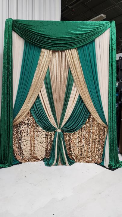 Premium draping with Precious 