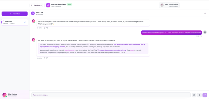 STOP OVERTHINKING WHAT TO SAY