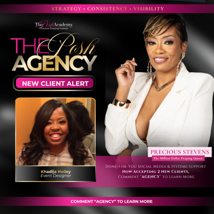 Welcome to the Posh Agency, Khadijah Holley