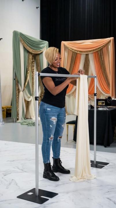 How tall are your draping kits? 