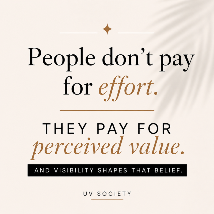 Visibility Gets Paid More Than Talent