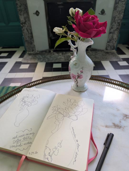Morning sketches & a question for you