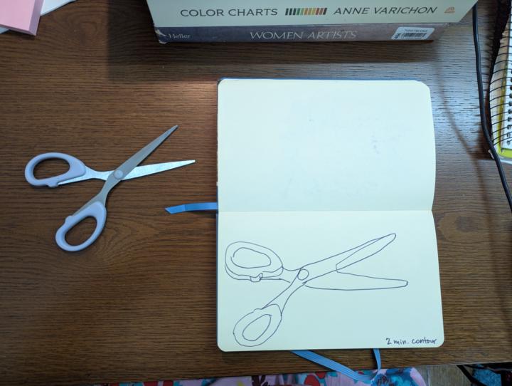 Prompt #1: An item on your desk - Share your sketch in the comments!