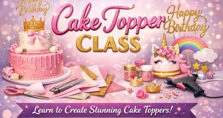 Beginner - Cake Topper Class
