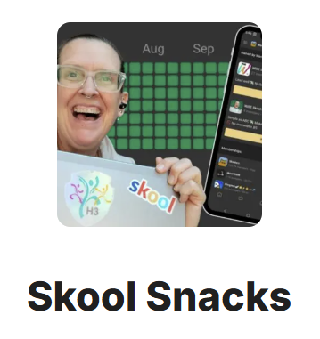 Get ready for Skool Snacks! 🎙️🤓