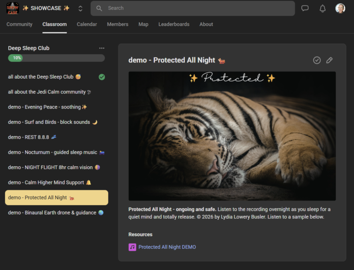 ๐ฃ Shout-Out for Deep Sleep