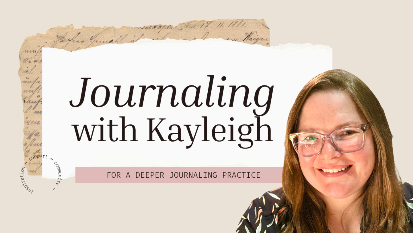 Journaling with Kayleigh