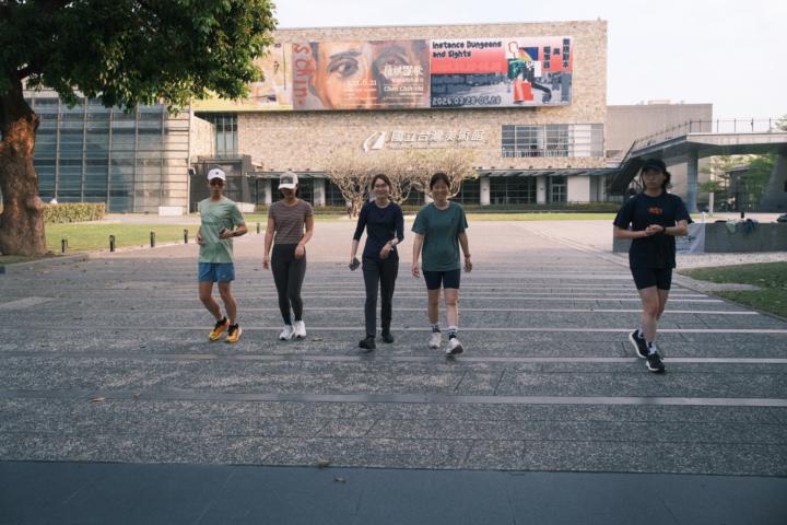 今早台中團練全員舒服跑完7K 🙌