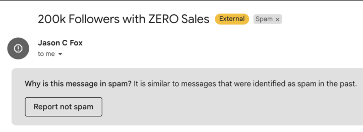 AVOID HITTING THE SPAM INBOX