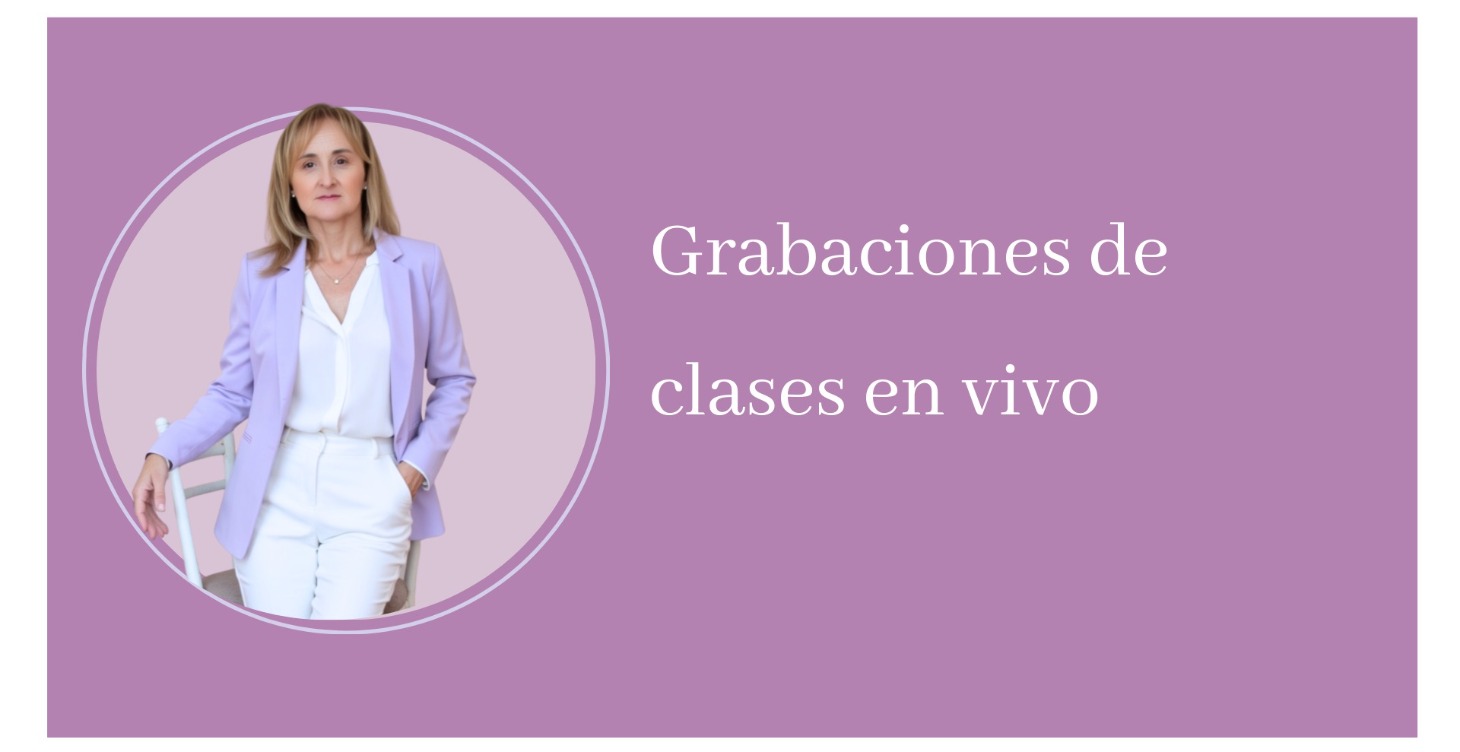 Clases en vivo- grabaciones