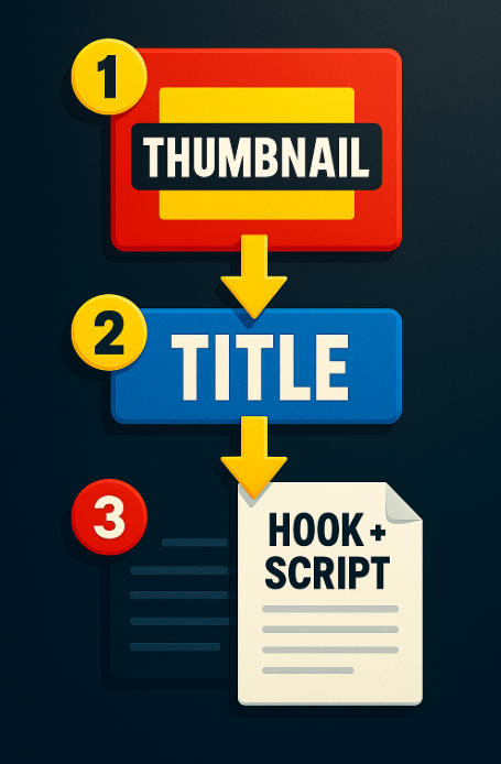 YouTube - Create Your Thumbnail & Title First