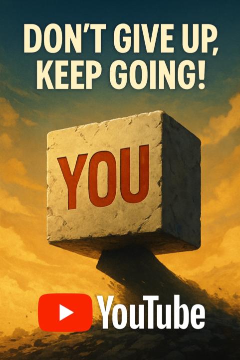 YouTube- Don't Quit!