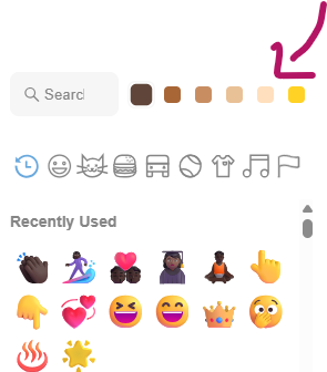 🌟Darker Skin color emoji's now available