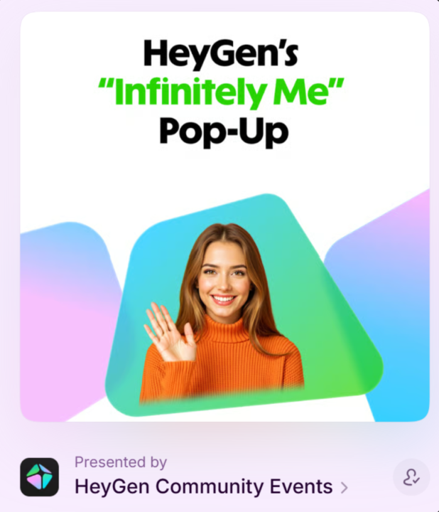 HeyGen Is Bringing "Infinitely Me" To LA Tomorrow