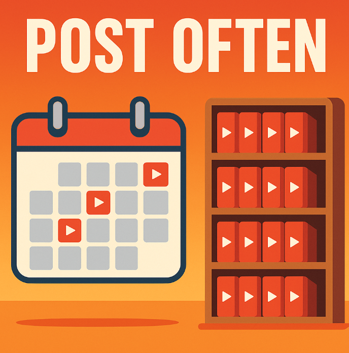 YouTube - Post often