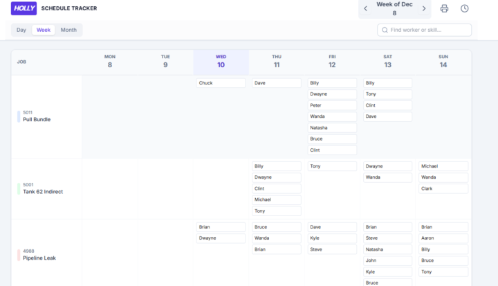 AI Project: Schedule Tracker