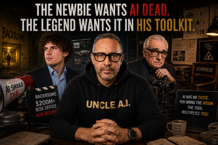 Backrooms Director Says He'd Make Generative AI Disappear. Scorsese Is Going the Other Way.