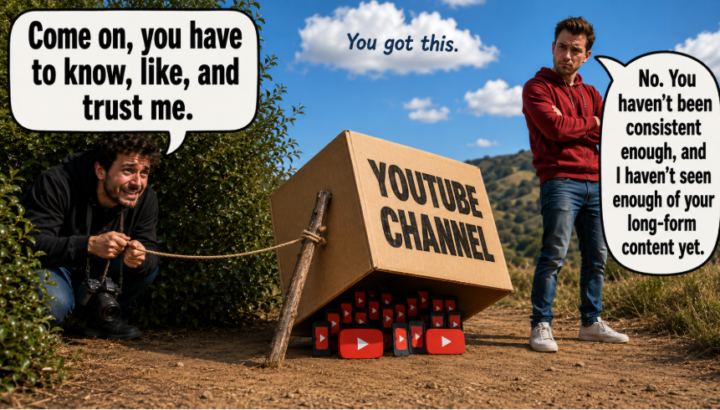 YouTube - Have you built trust yet?