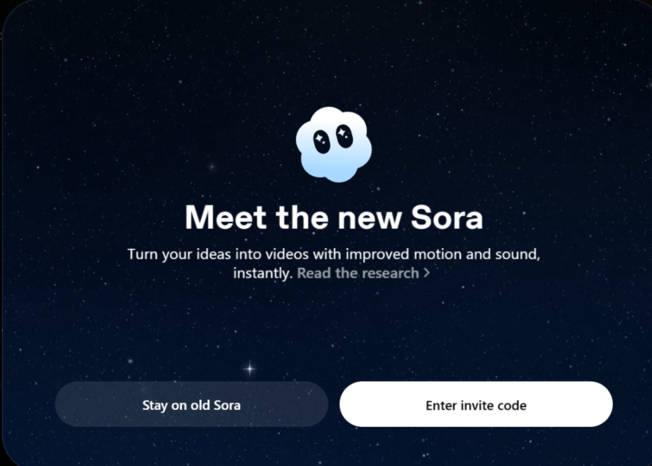 Sora 2-Anyone with a code?