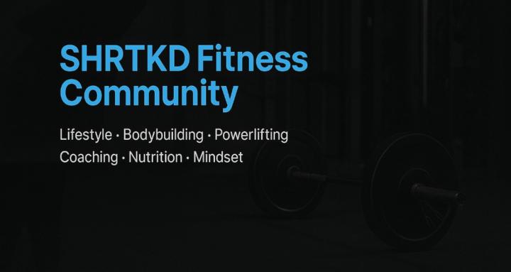 FITNESS LIFESTYLE by SHRTKD
