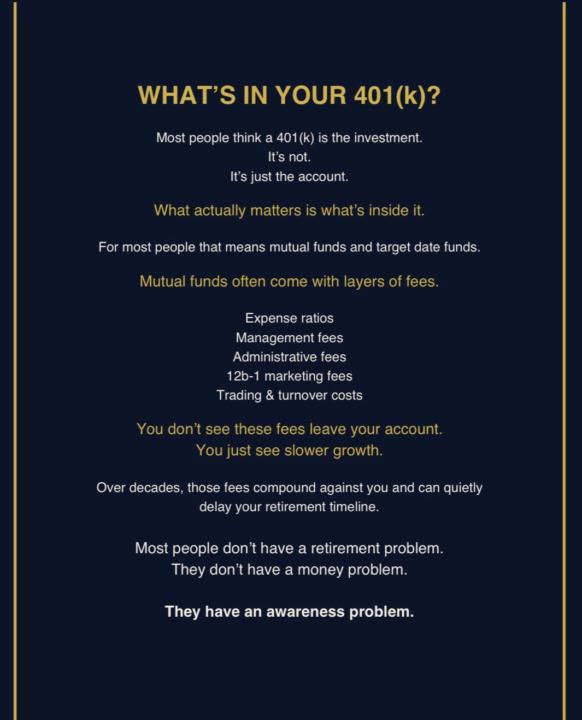 Your 401(k) might be working harder for the fund manager than it is for you.