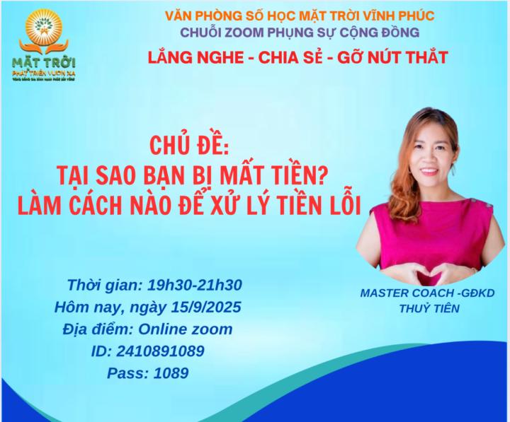 TẠI SAO BẠN BỊ MẤT TIỀN? 