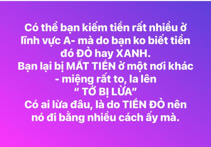 Bí mật ẩn đằng sau cách tiền đi và tiền về! 