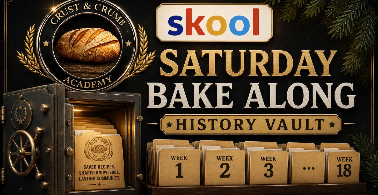 Saturday Bake Along History Vault