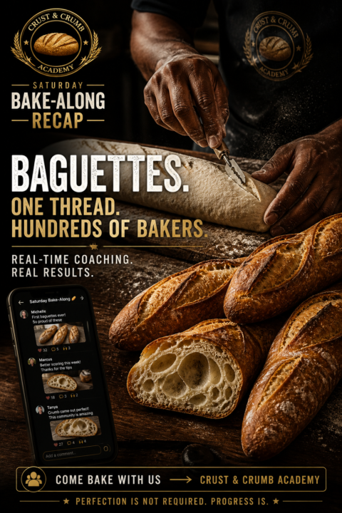 The Baguette Staircase — Saturday Bake-Along Recap, Week 17