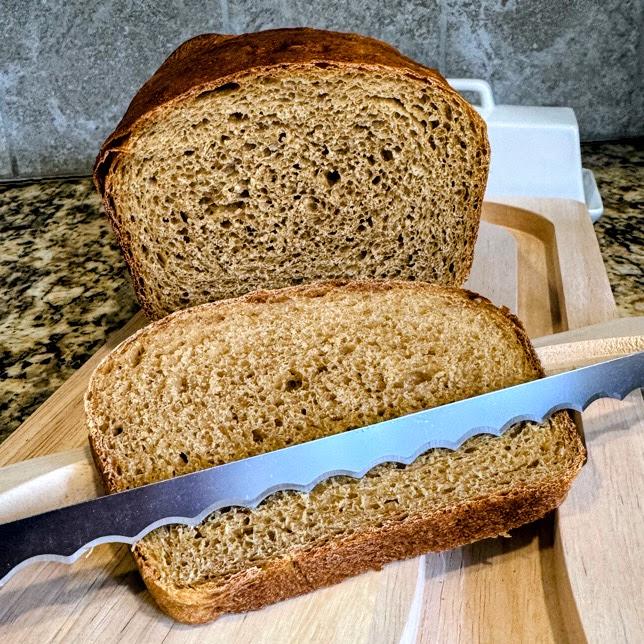 Whole Wheat Molasses Pan Loaf