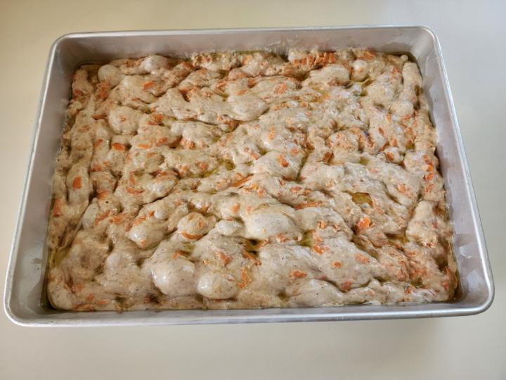 Carrot Focaccia Bread