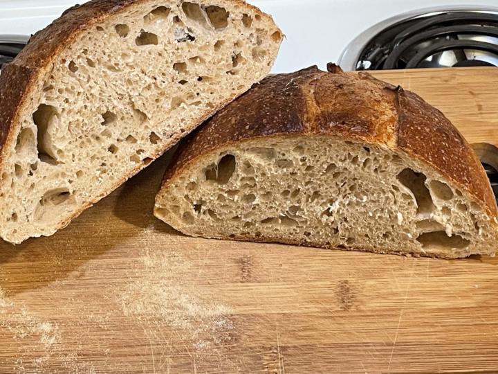 Stiff starter loaf 