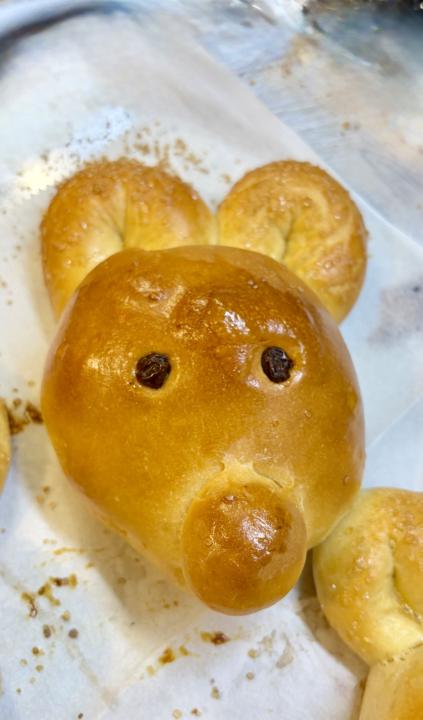 My Easter mice, I mean bunnies. 