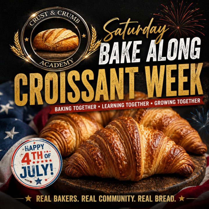 🇺🇸 SATURDAY BAKE-ALONG: CROISSANT DAY 🥐🎆